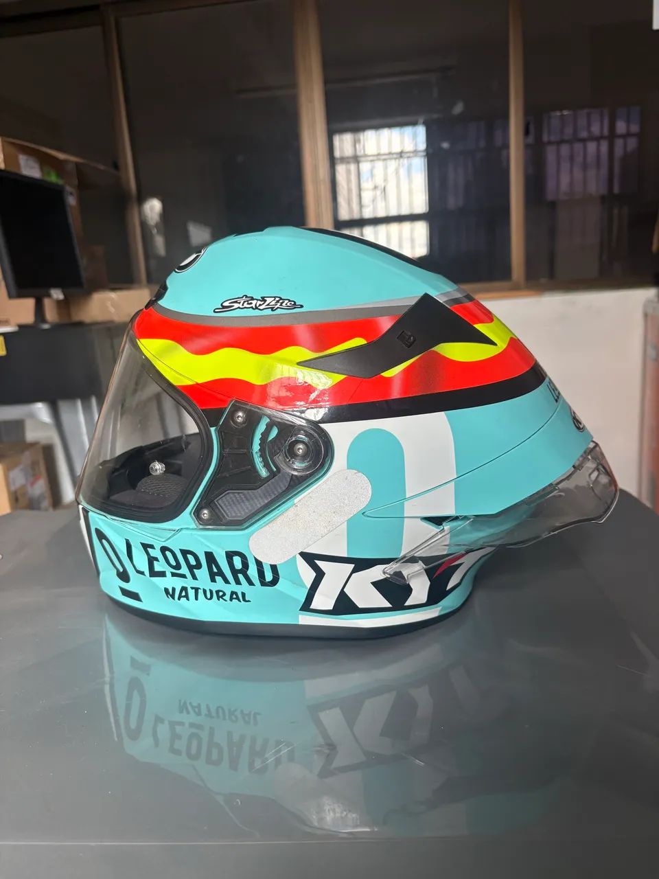 Capacete KYT Tt Course - Leopard - Peças para motos - Setor Bueno ...