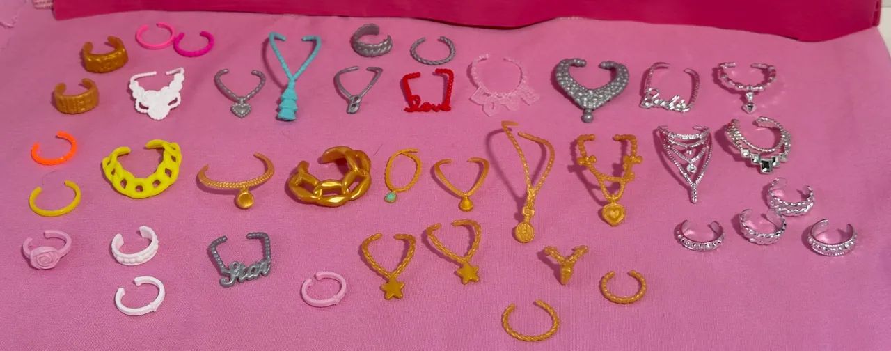Barbie - lote de colares