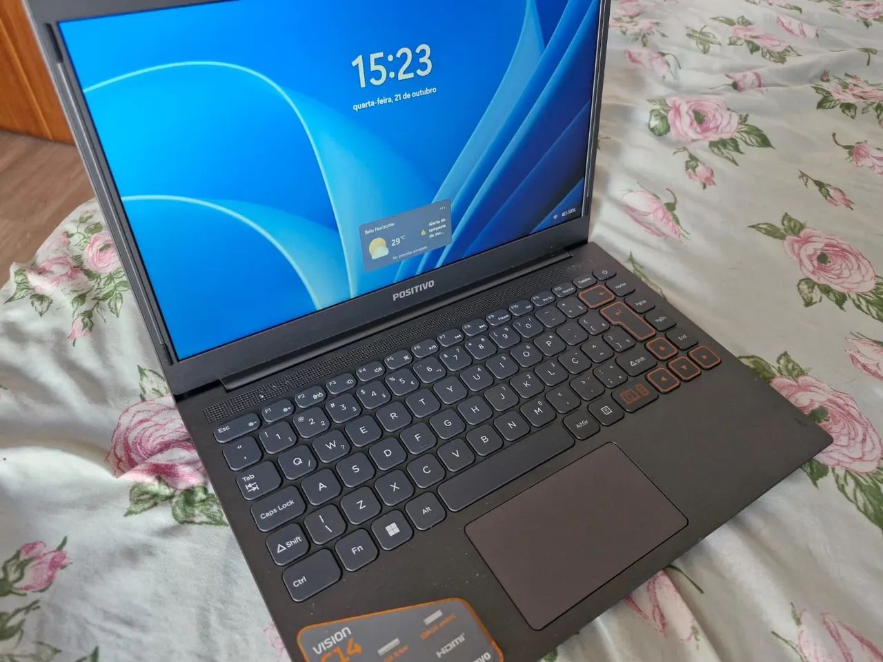 Notebook Positivo C14128A-14 Windows 11 100% original e brindes - Foto 2