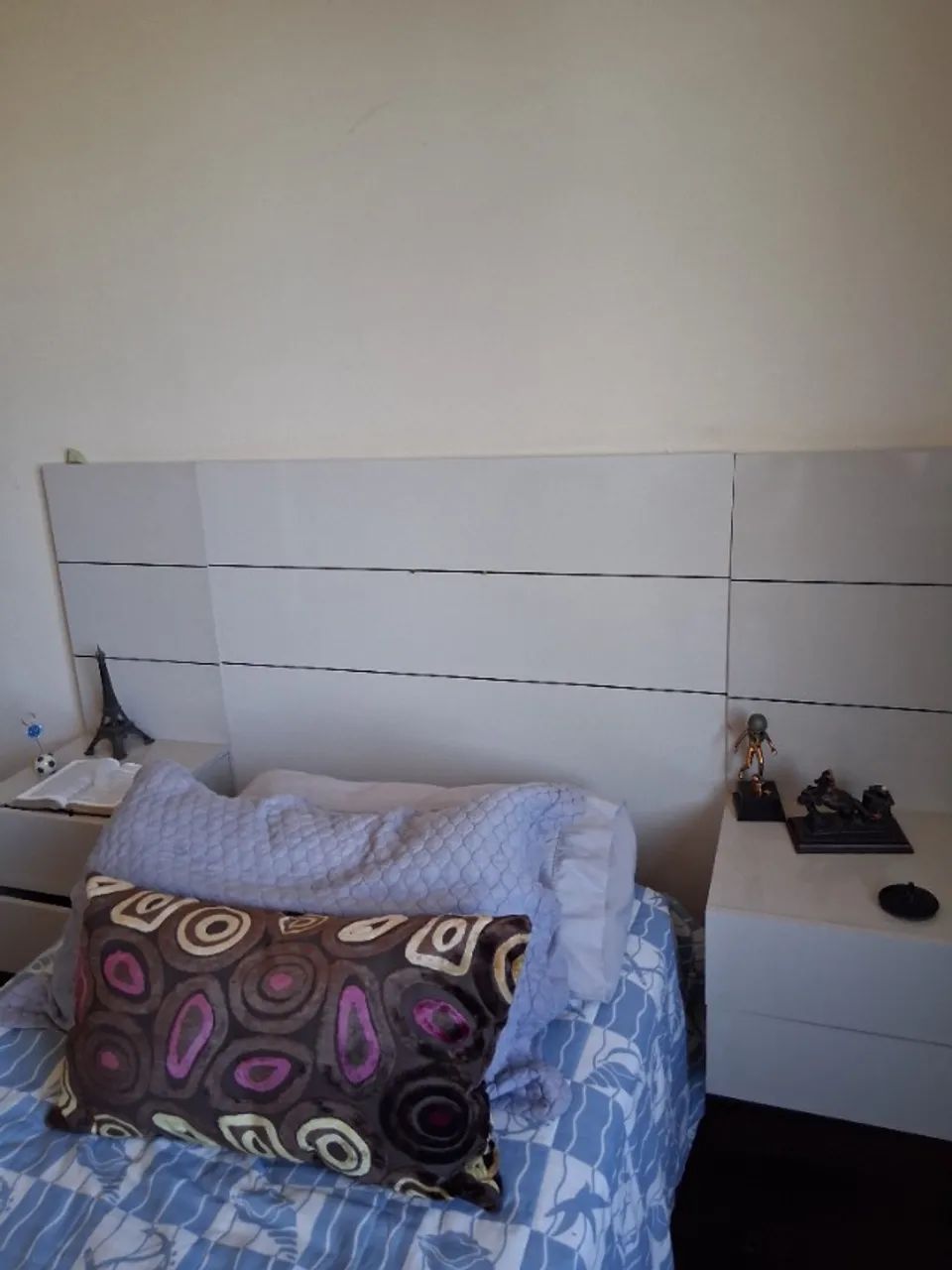 Cabeceira de cama com gavetas laterais  - Foto 3