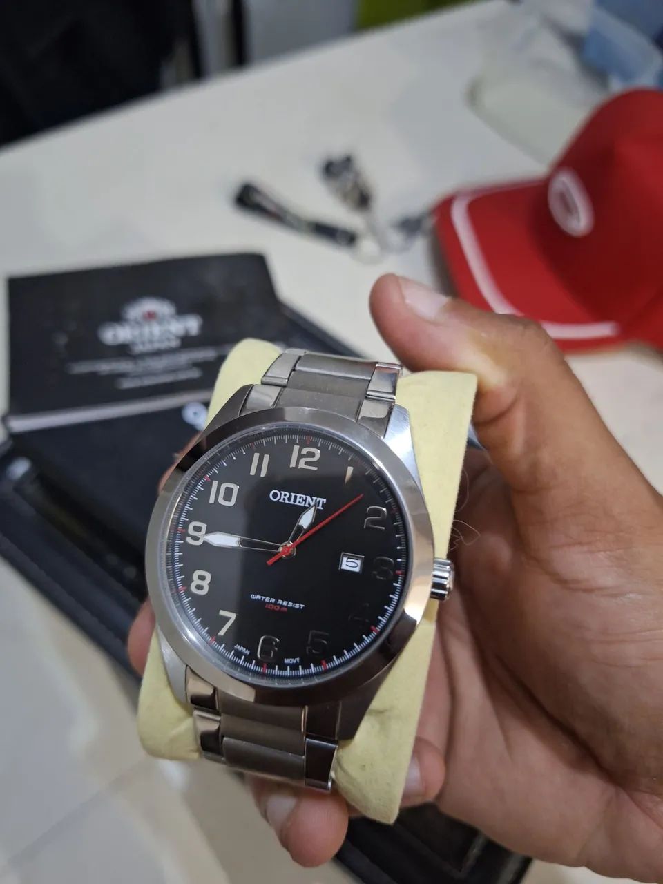 2 relógios originais / 1 Orient e 1 Naviforce