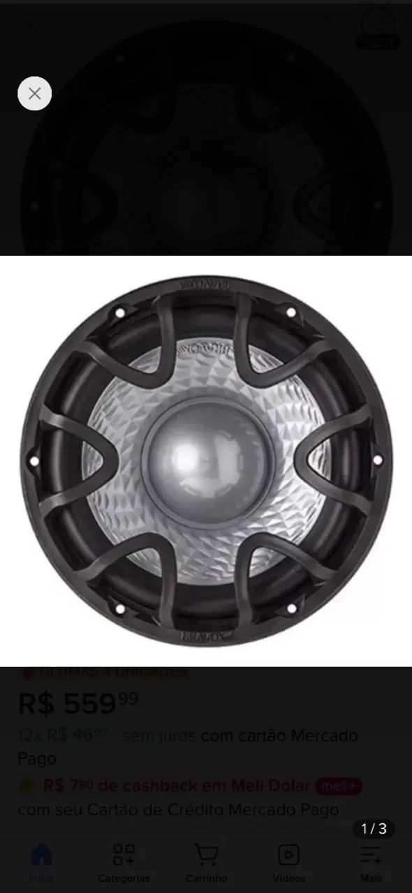 Subwoofer Bravox 12 polegadas