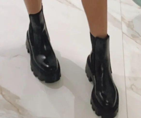 Coturno preto Zara - Foto 2