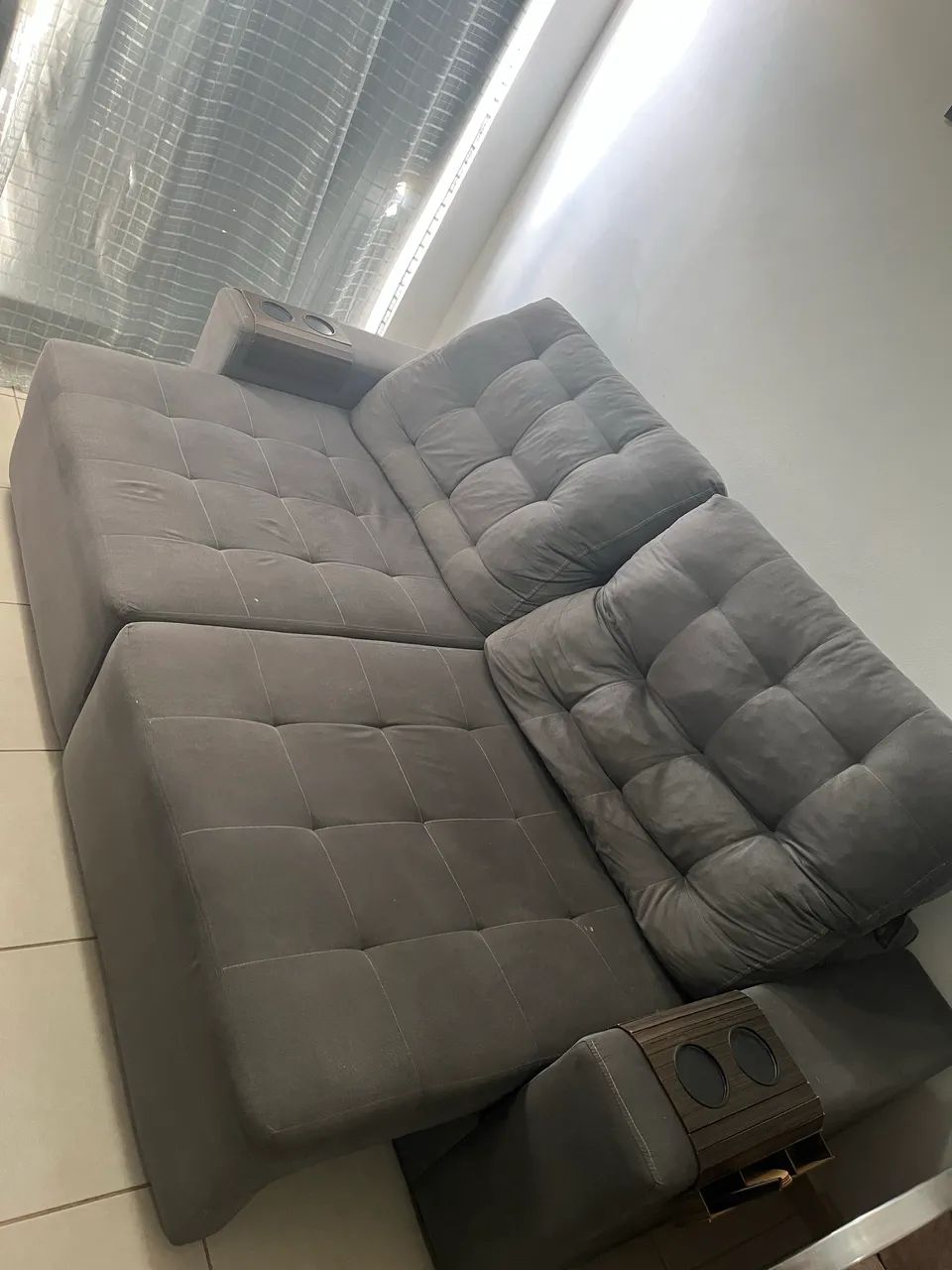 Sofá retrátil 2 lugares  - Foto 4