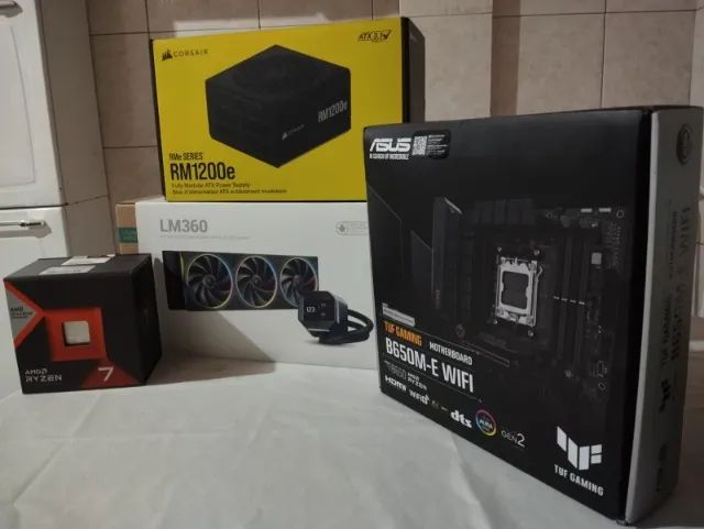 Placa Mãe Asus B650M-E WIFI AM5 - Foto 4