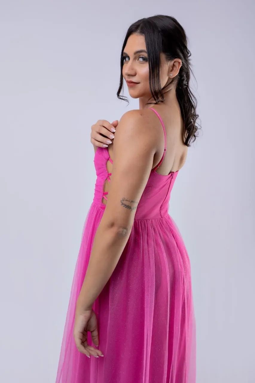 Vestido para festa - Pink