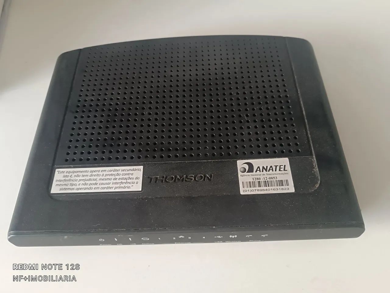 Roteador modem Thomson DWG874B - Usado - Foto 3