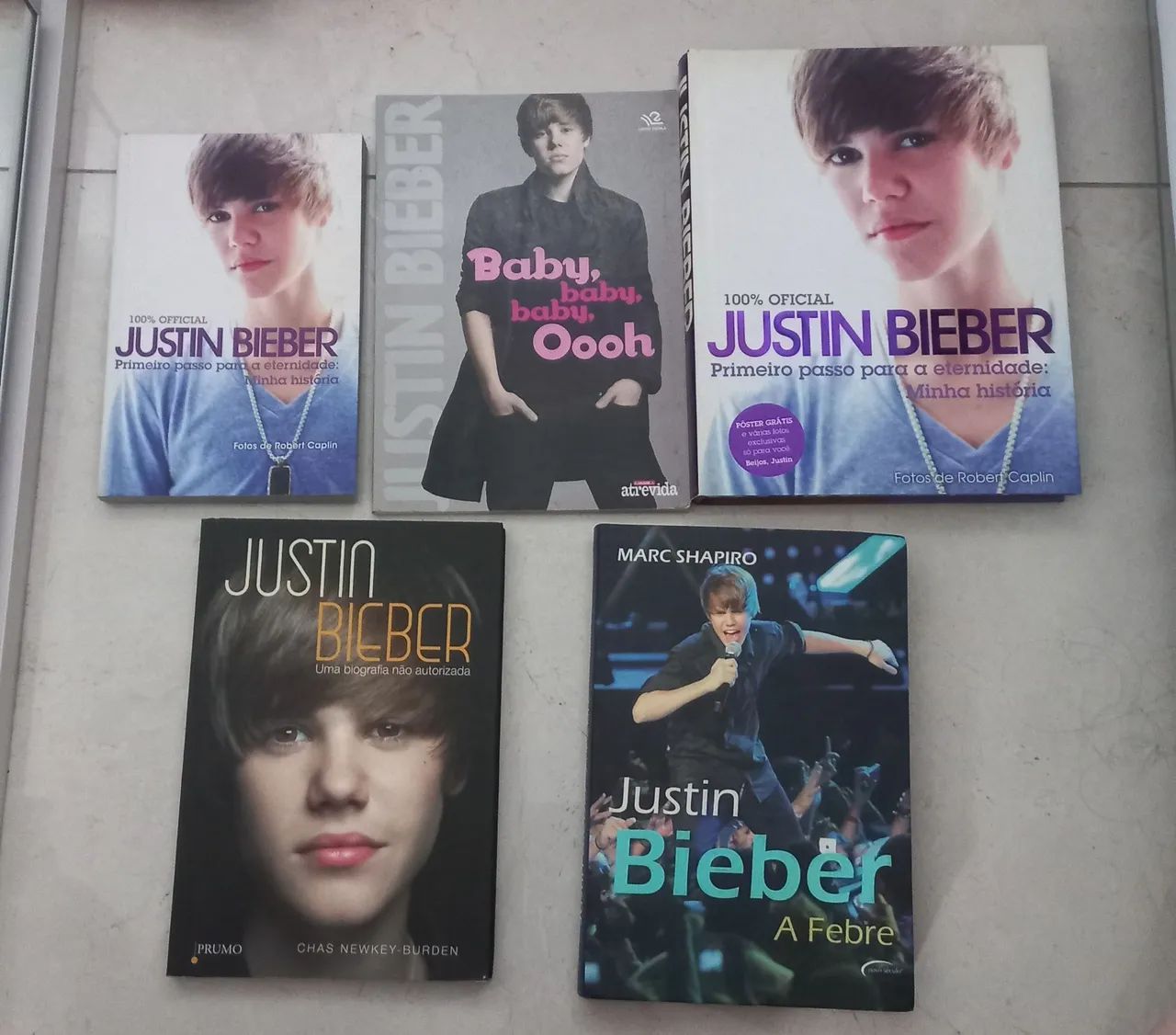 Livros Justin Bieber 