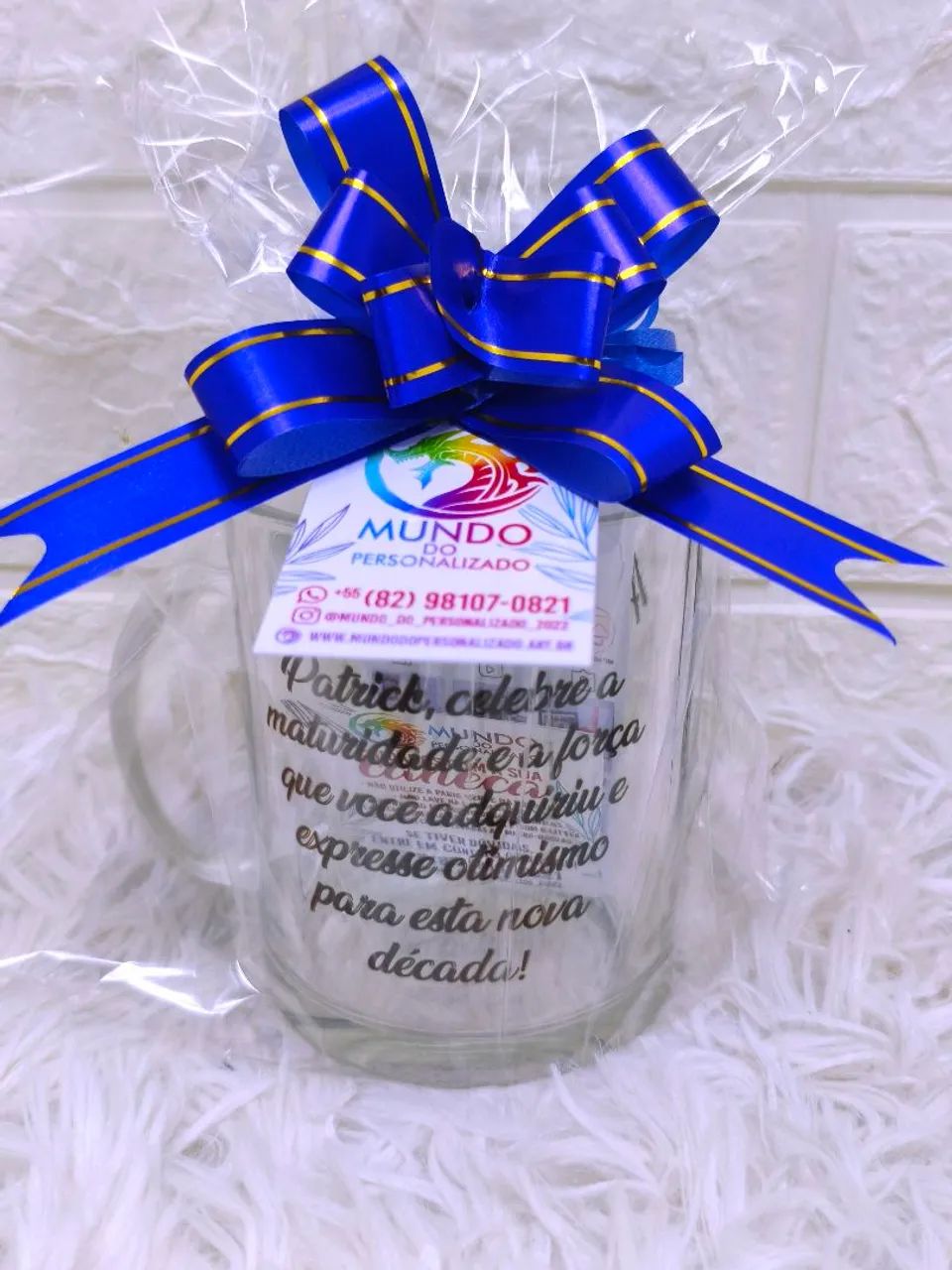Caneca De Vidro Personalizada  - Foto 5