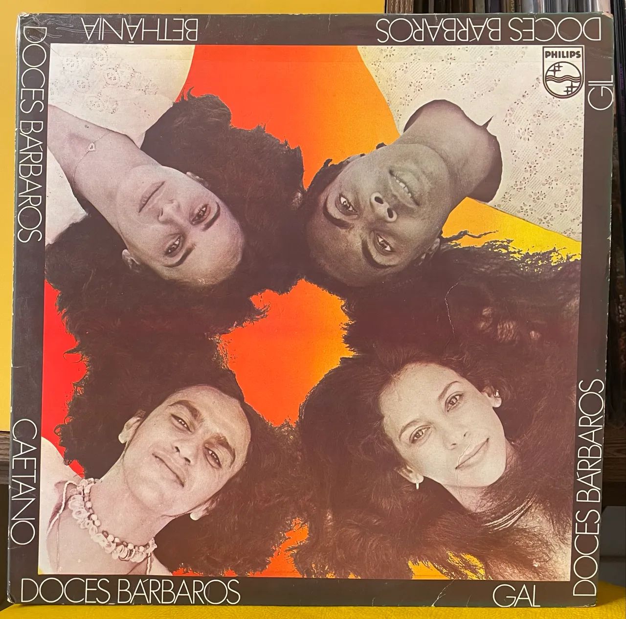 Vinil Doces Bárbaros - duplo - original de época. 