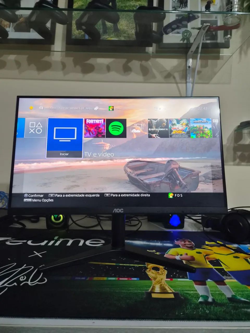 Monitor AOC 75hz  excelente está !