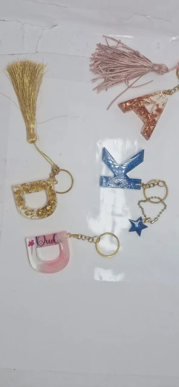 CHAVEIROS DE RESINA PERSONALIZAVEIS - Foto 3