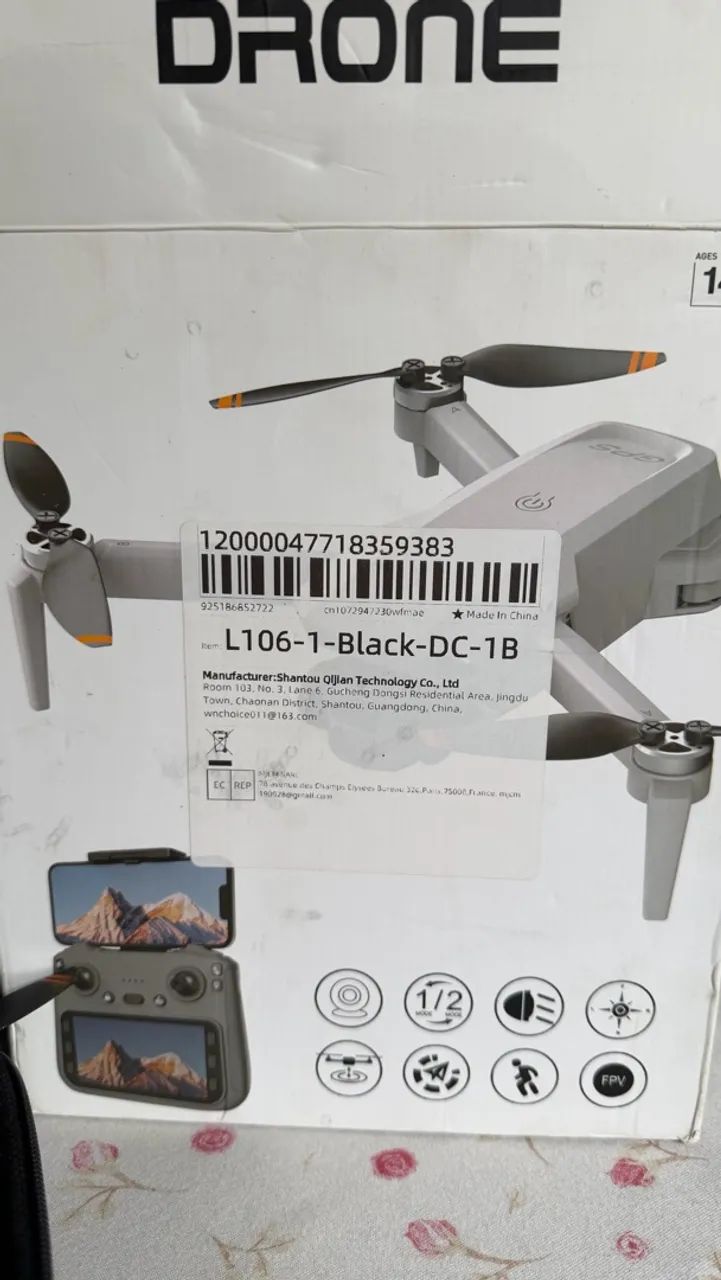 Drone L106-1 Max Controle com tela - Foto 2
