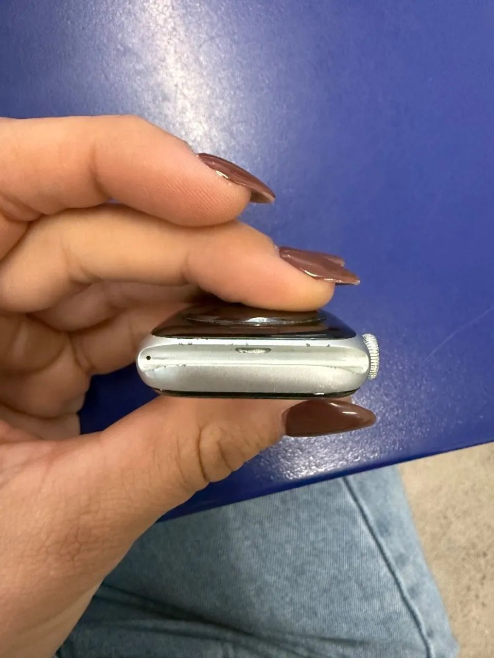Apple Watch SE 6 - 44MM - Prata - Foto 4