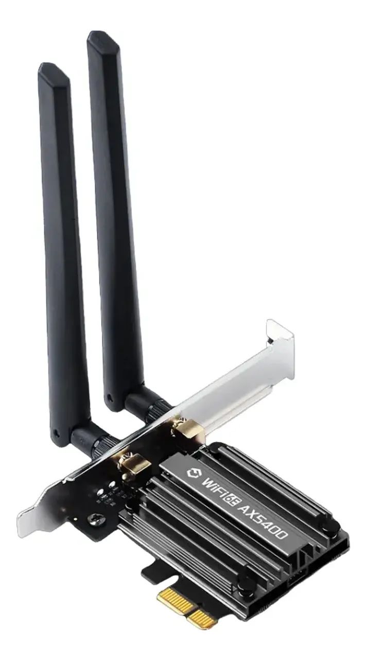 Placa Wi-fi Pcie 5400Mbps