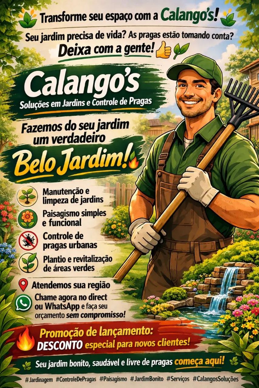 Jardineiro de confiança 