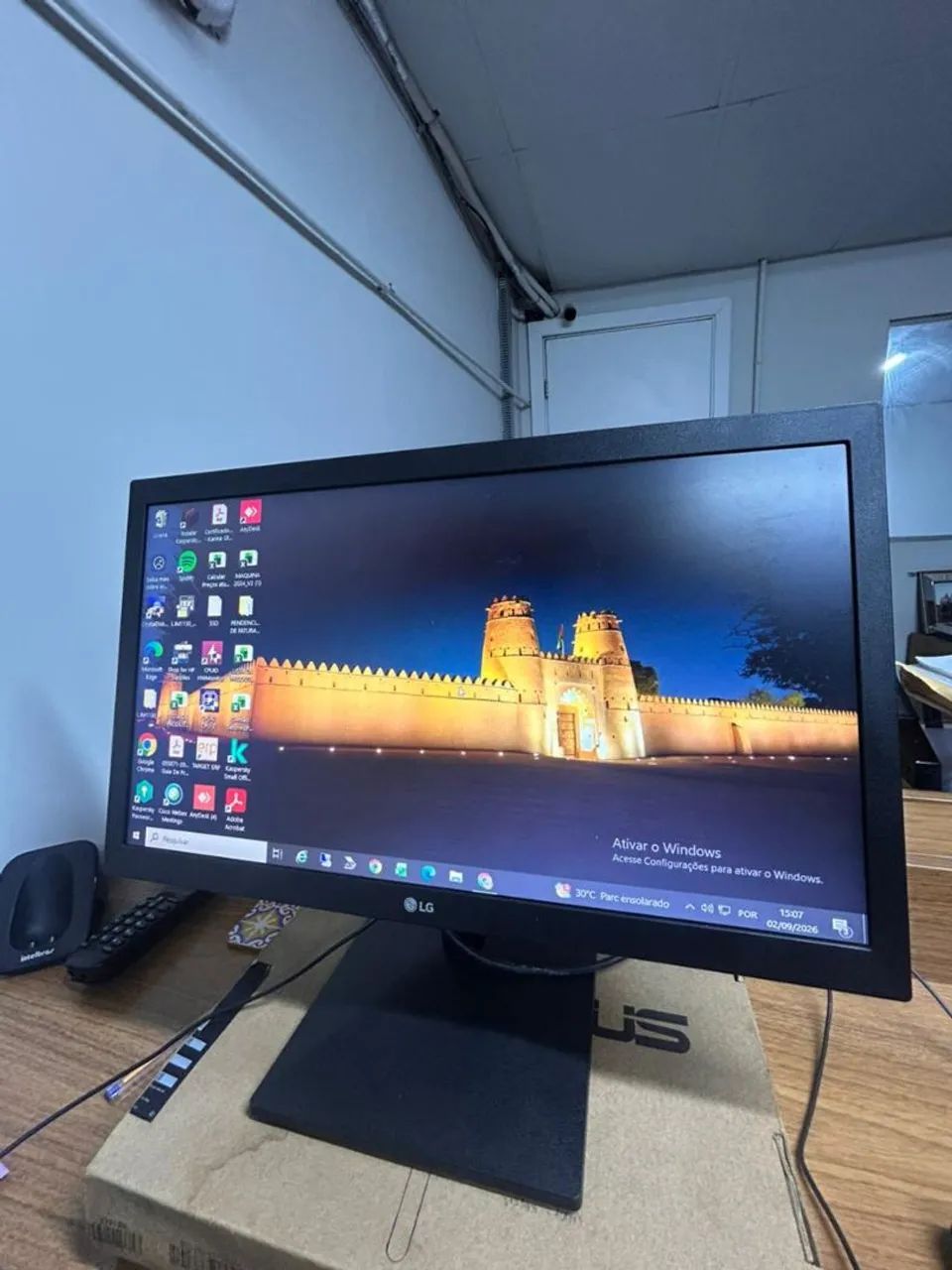 Monitor LG 19,5" HDMI + VGA - Funcionando perfeitamente 