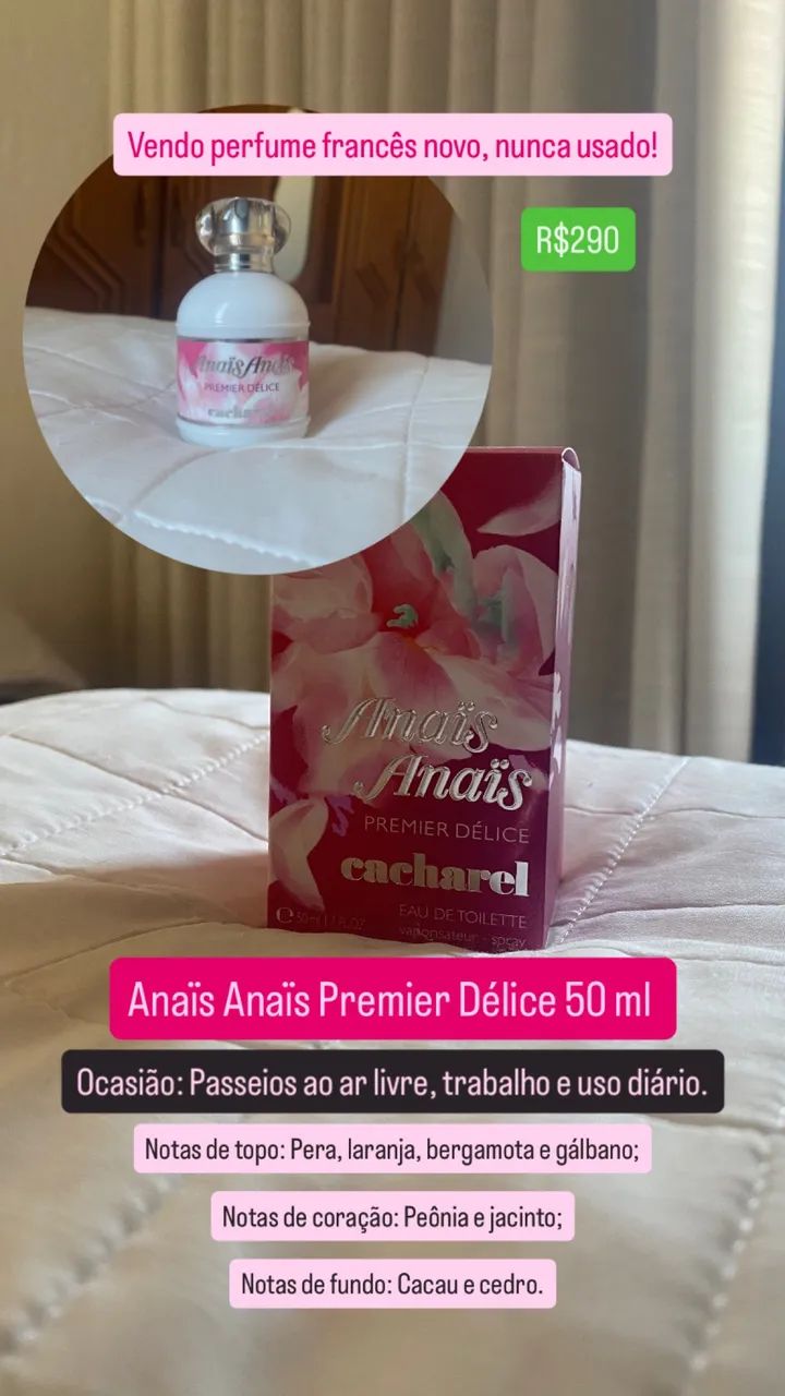 Perfume cacharel francês importado - Foto 2