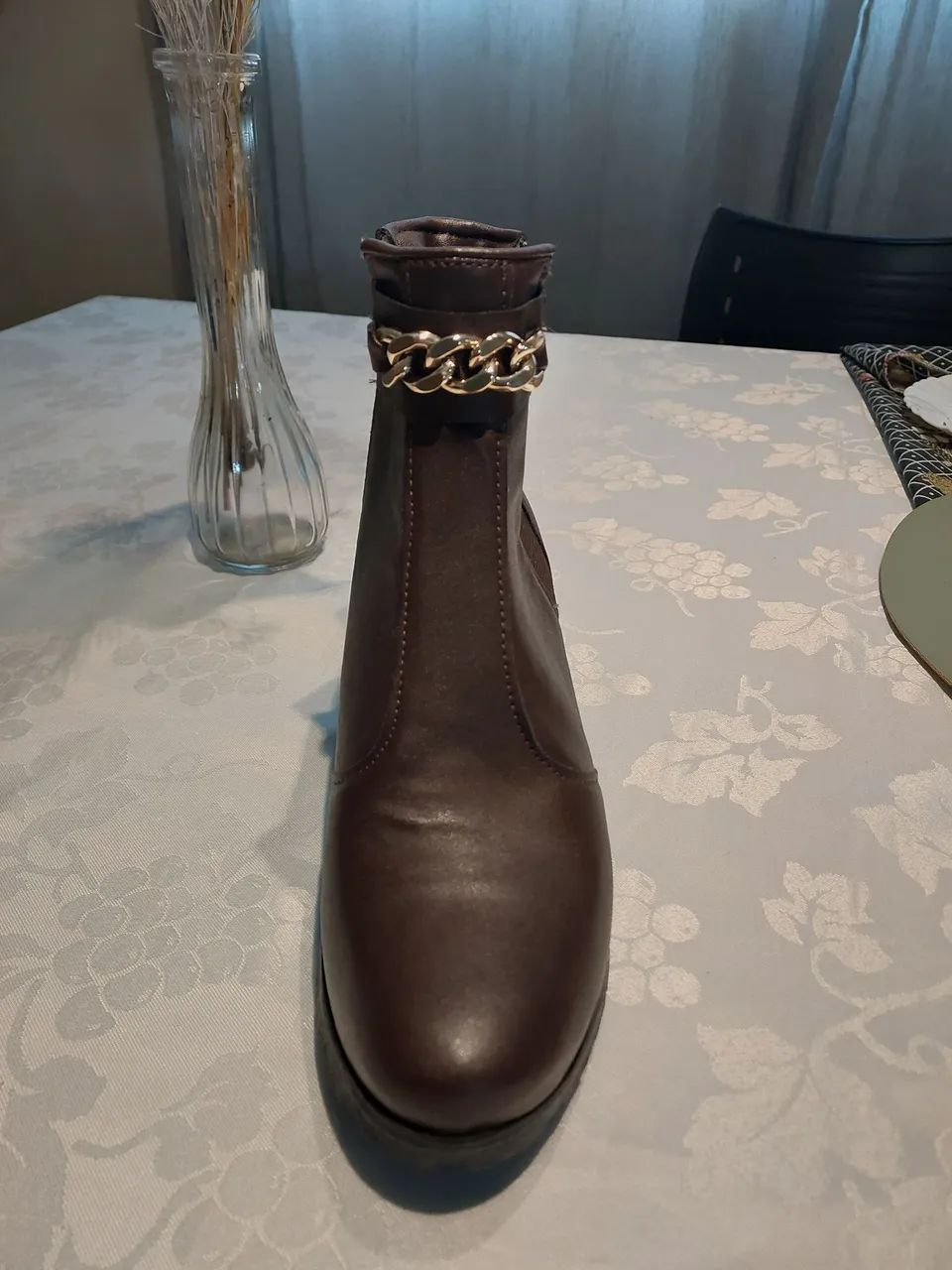 Bota inverno  com salto  - Foto 2