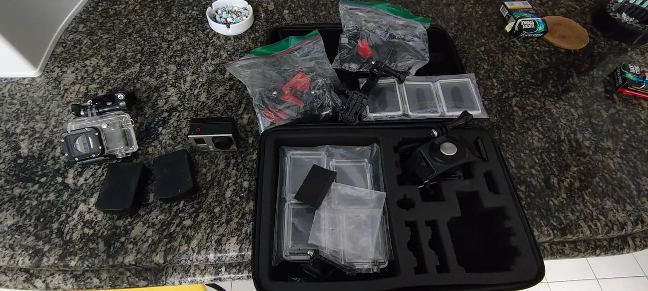 GoPro Hero 3 com acessórios  - Foto 3