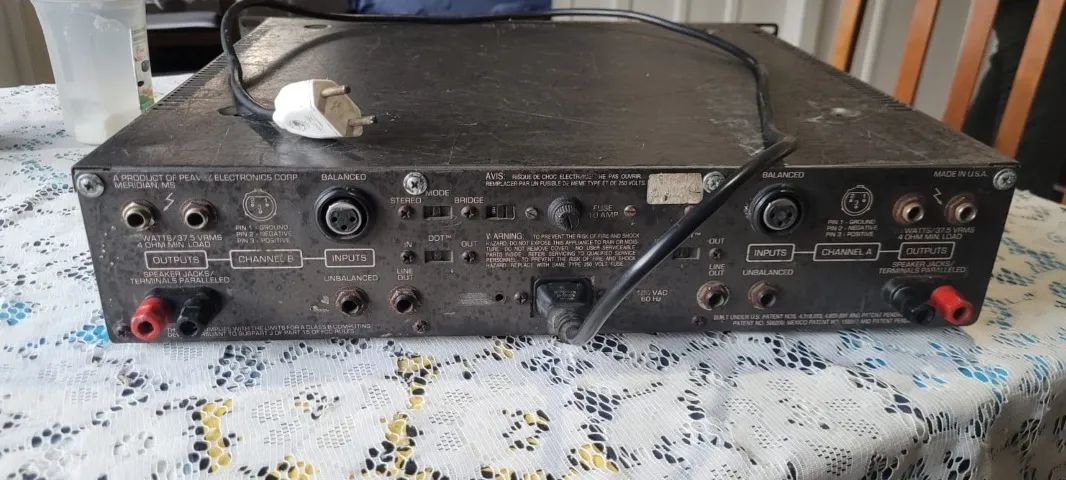 Potência PEAVEY DECA-1200 - Foto 2