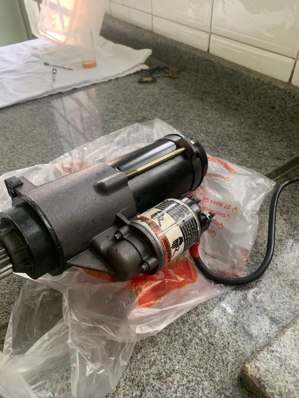 Motor de arranque mercury 225 efi