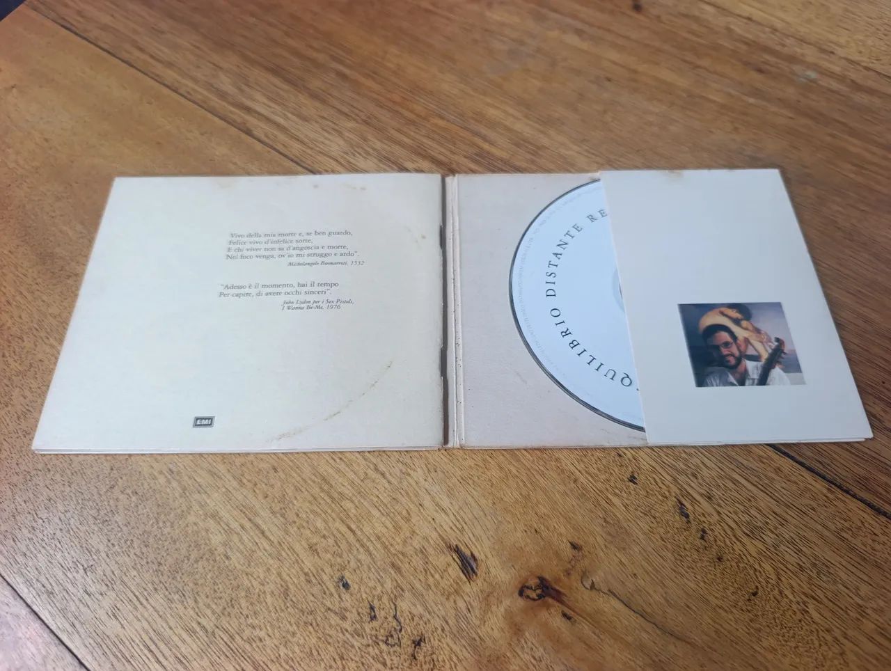 CD RENATO RUSSO EQUILÍBRIO DISTANTE  - Foto 2