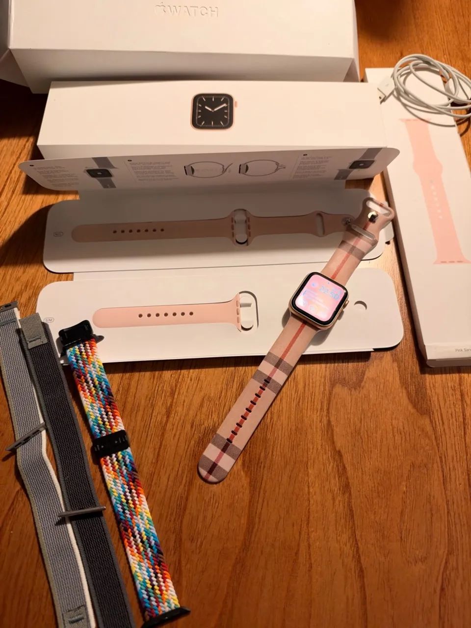 Apple Watch  Série 5 Rosê Gold - Foto 2