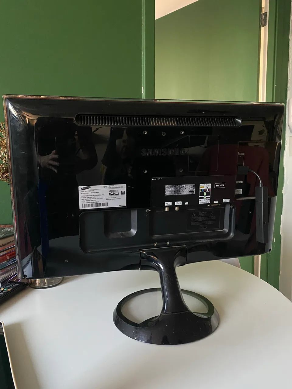 Monitor Samsung 24" Full HD (com Fire Stick inclusão) - Com avaria (Ótimo para Streaming) - Foto 2