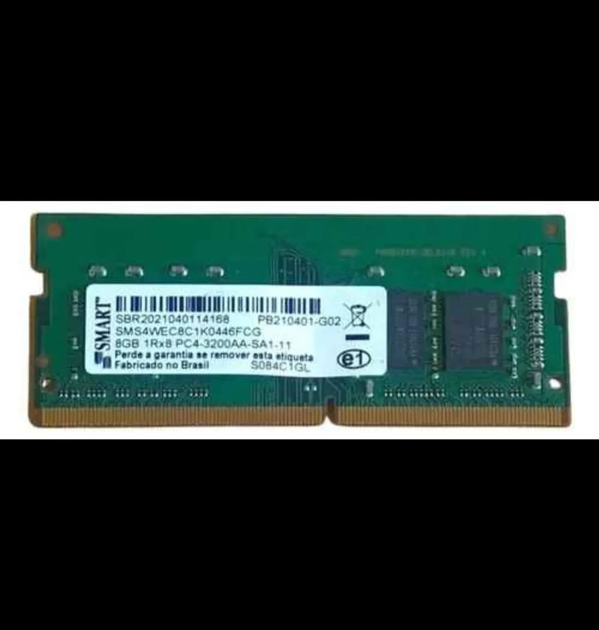 Memória Notebook 8GB DDR4 funcionando Perfeitamente! - Foto 2