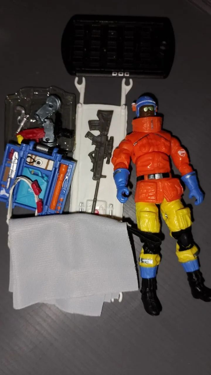 Action Figure GIJoe 30th Carl "Doc" Greer