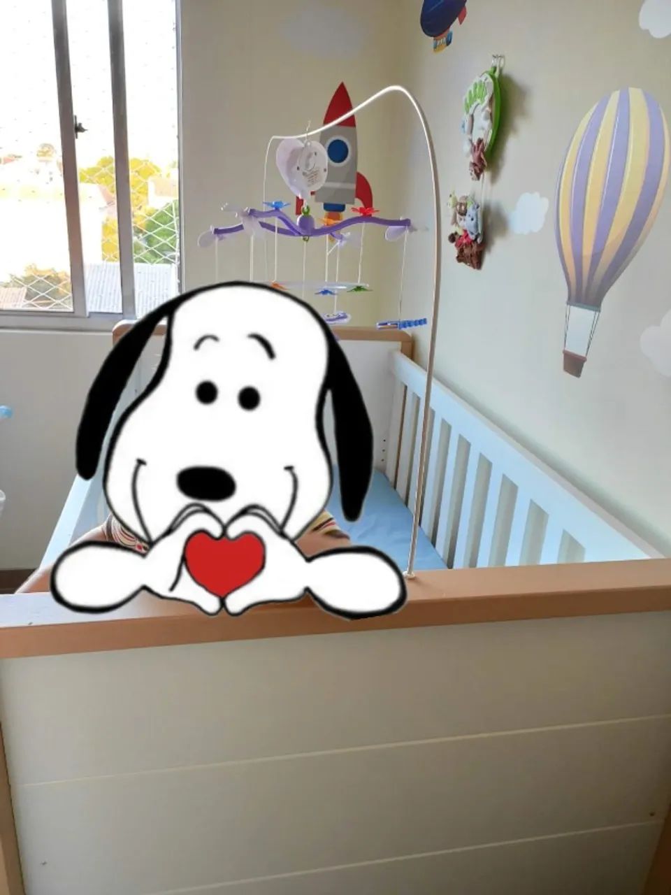 Berço 3 em 1 com colchão  - Foto 3