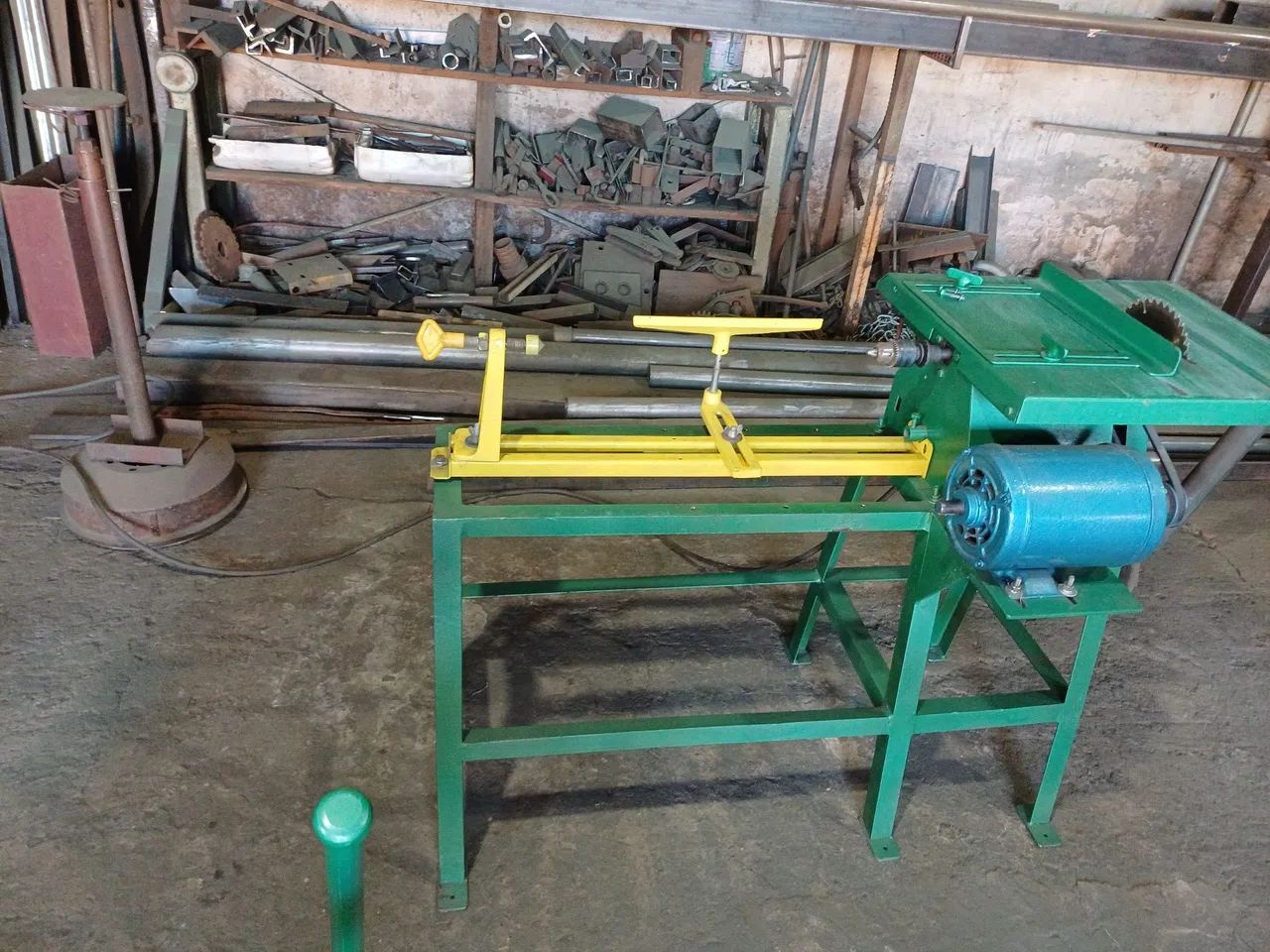 Maquina hooby de marcenaria 5 em 1 com furadeira oscilante. - Foto 3