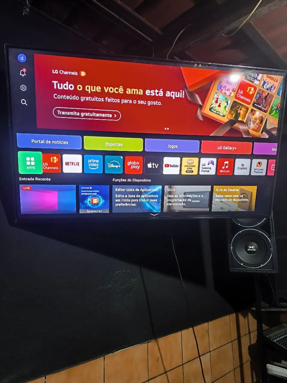 TV Smart 55 polegadas LG uhd 4k 