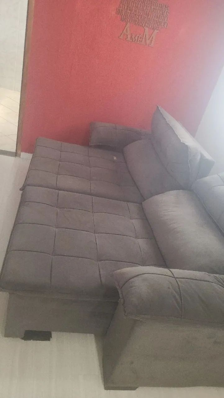 Sofá retrátil usado  - Foto 4