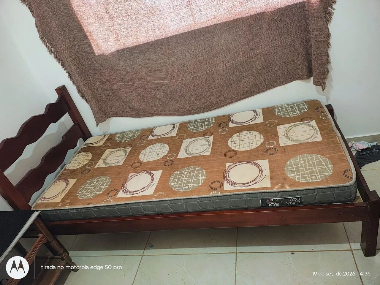 VENDO CAMA DE SOLTEIRO  - Foto 2