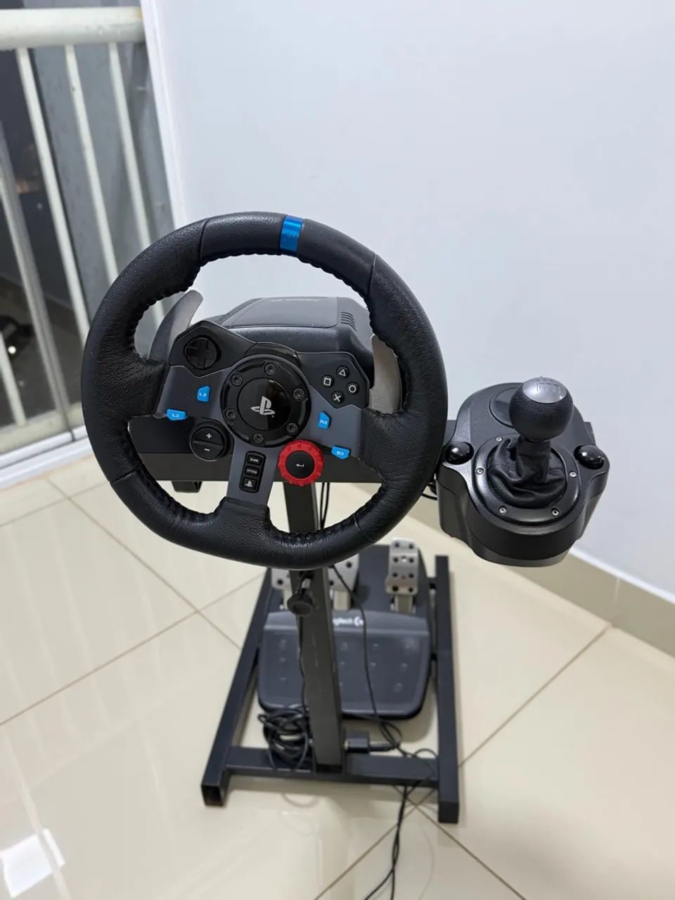 Logitech G29 + Câmbio + Cockpit