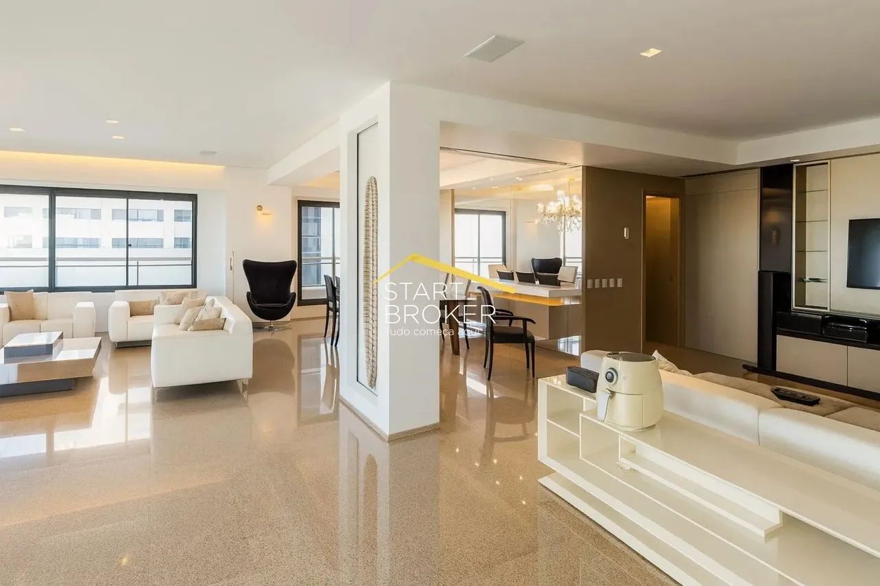 Luxo e exclusividade à beira-mar  Edifício Titan para locação 320m2