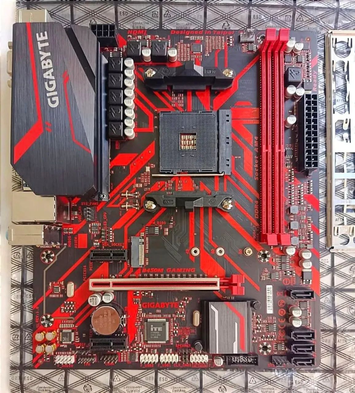Placa mãe b450 + ryzen 5 5500 - Foto 2