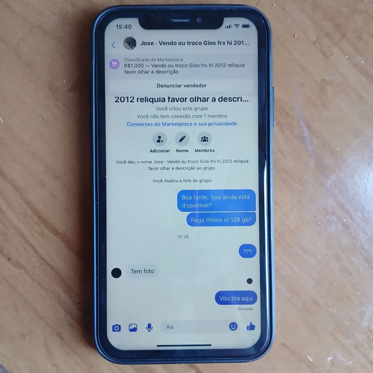Ifhone Xr 128gb zero muito conservado.
