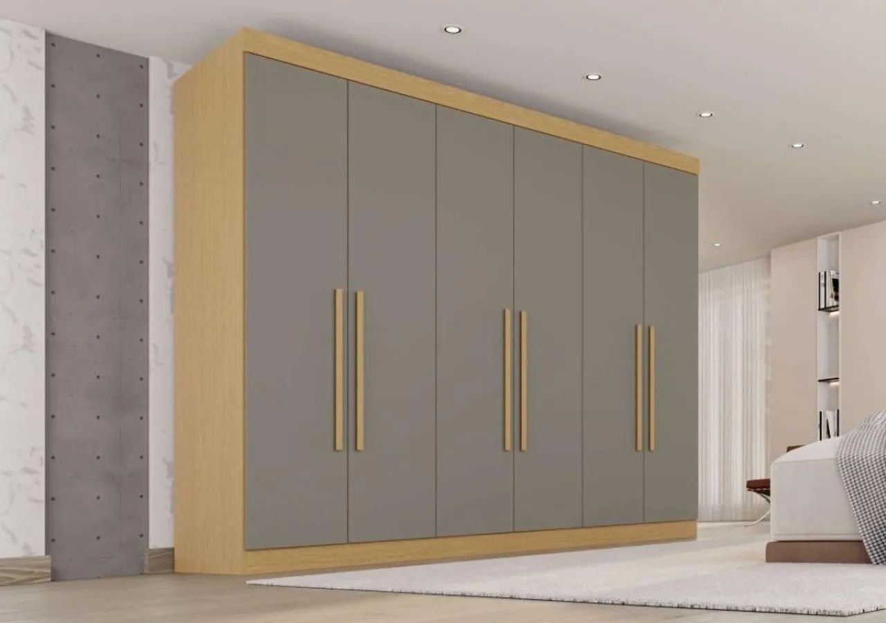 Roupeiro Orion 100% MDF com Espelho 2.74 - Foto 3