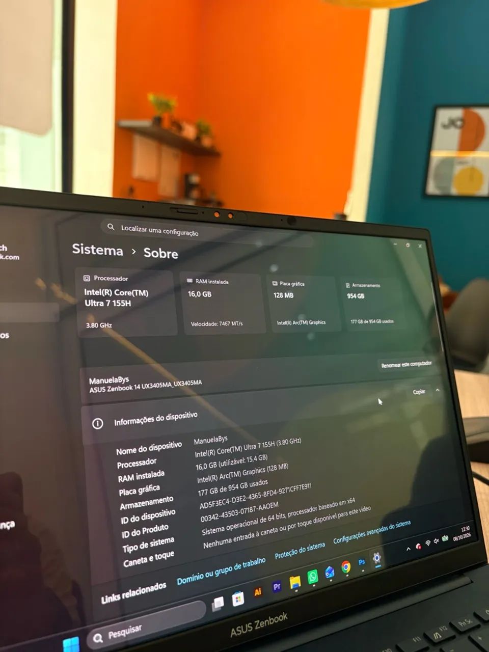 ASUS Zenbook 14 OLED - Core Ultra 7 | 16GB | SSD 1TB - Foto 3