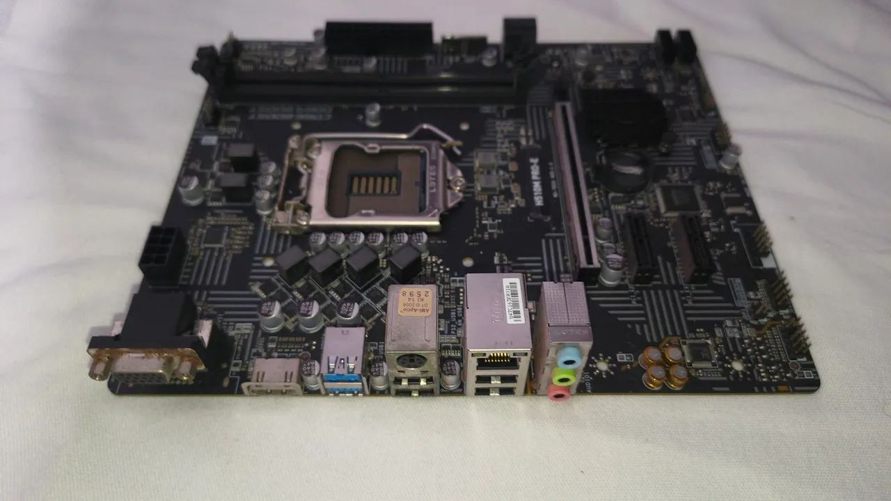 Placa Mãe MSI H510M PRO-E LGA 1200 (Com Defeito / Para Peças) - Foto 2
