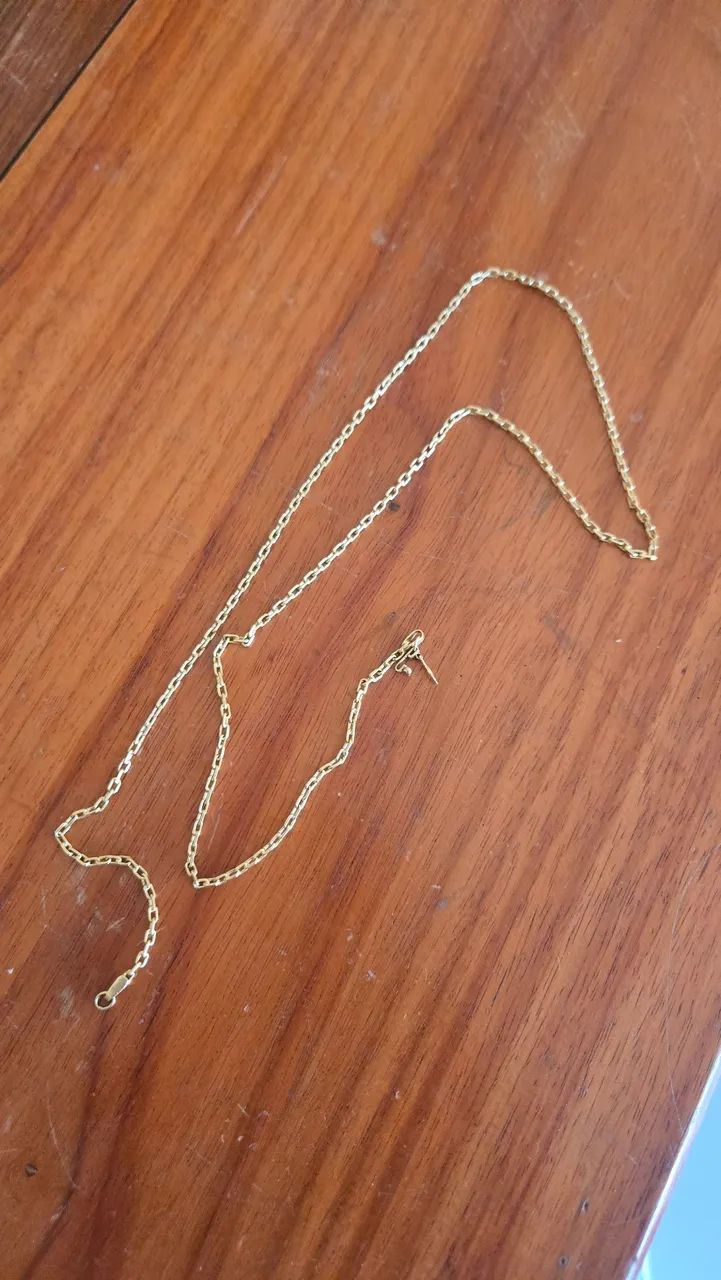 Corrente em ouro maciço