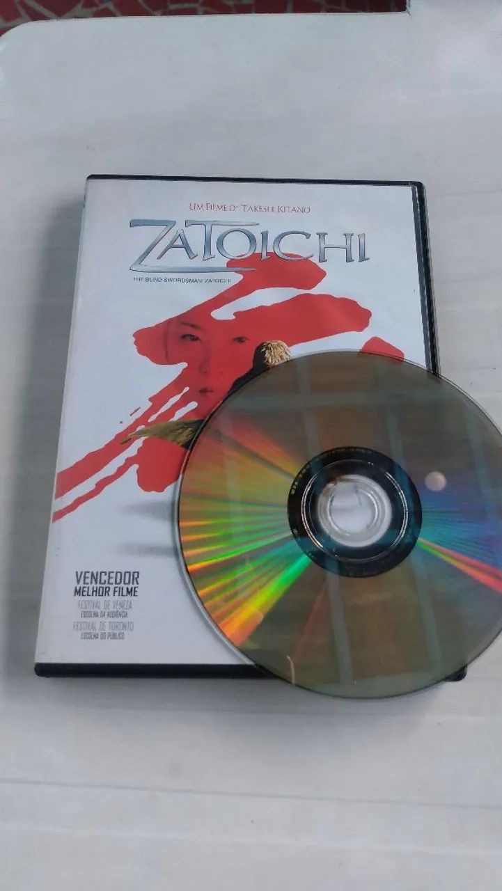 DVD original zatoichi ótimo estado.  - Foto 3