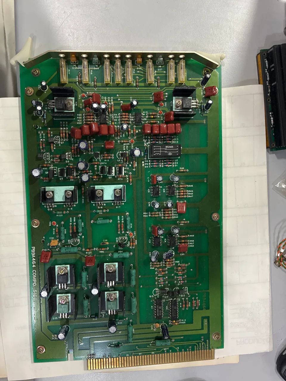Otari Mtr 90 II - Placa Reel Control PB9A464
