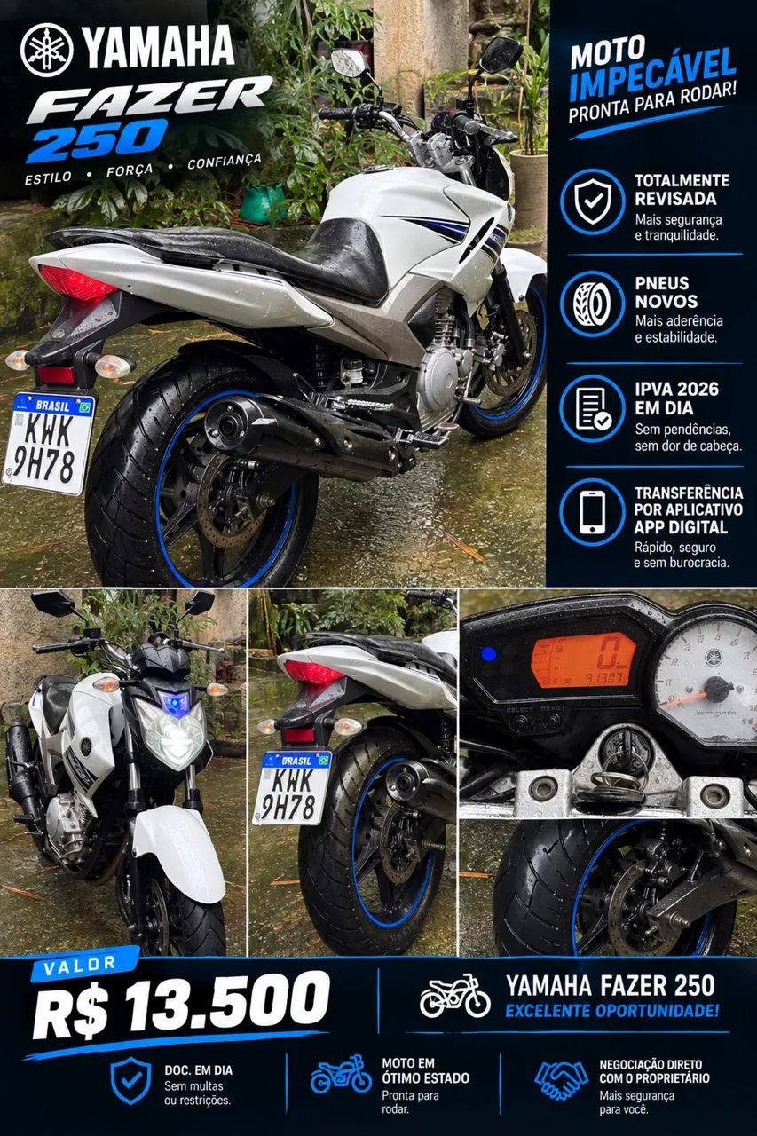Fazer 250 ano 2014