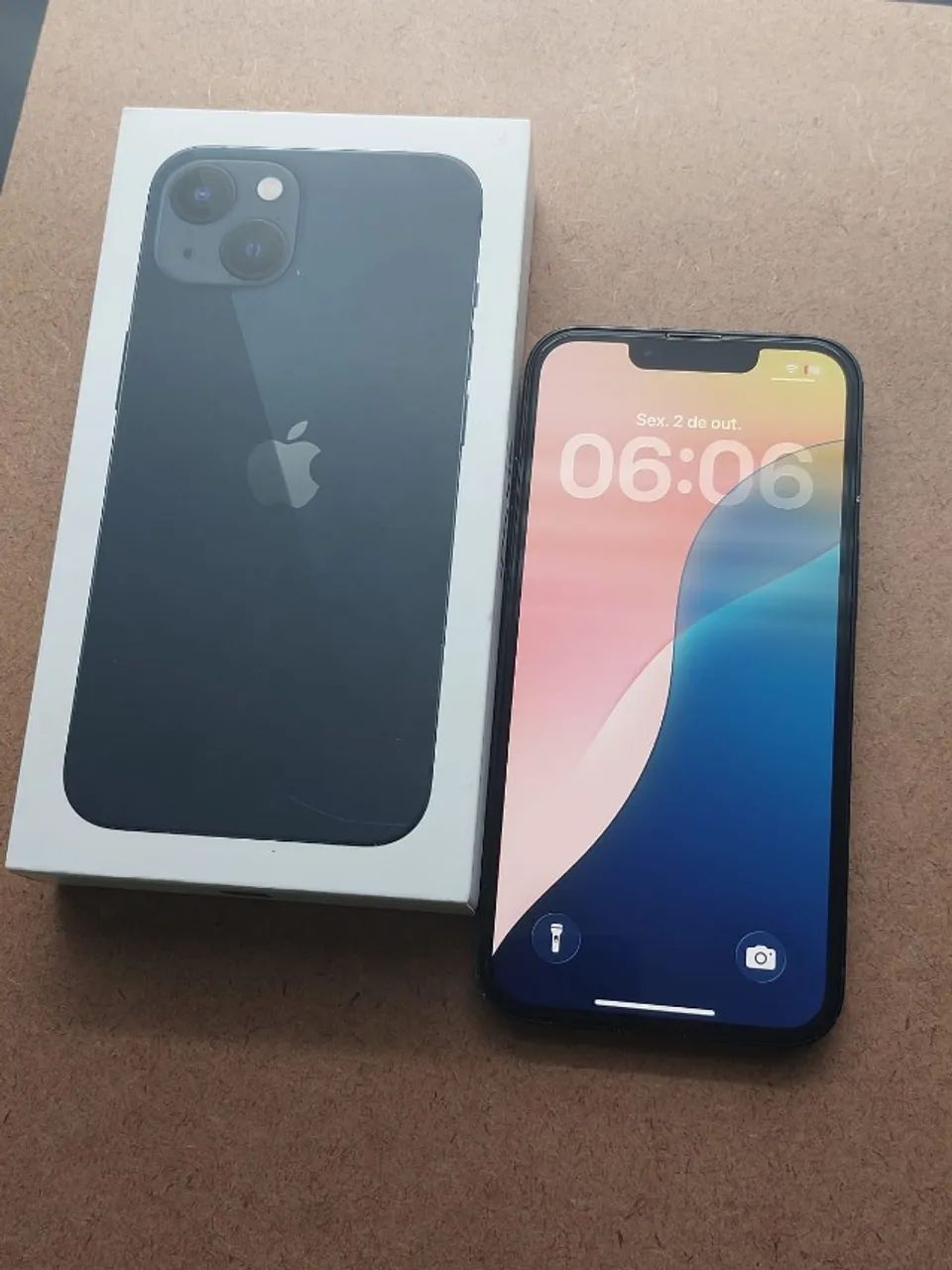 iPhone 13 128gb Midnight - Azul Meia Noite bateria nova