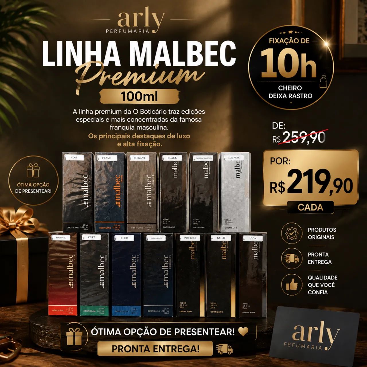 Perfume Masculino MALBEC 100ml
