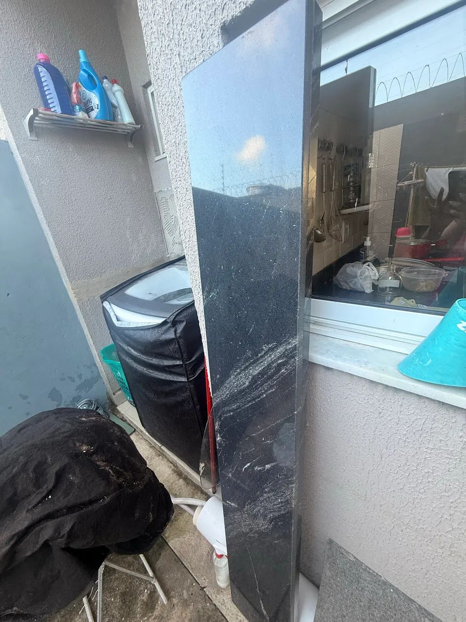 Bancada de granito 166x25x5 